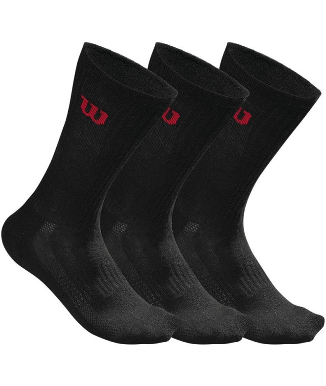 Chaussettes Wilson M Crew pack 3