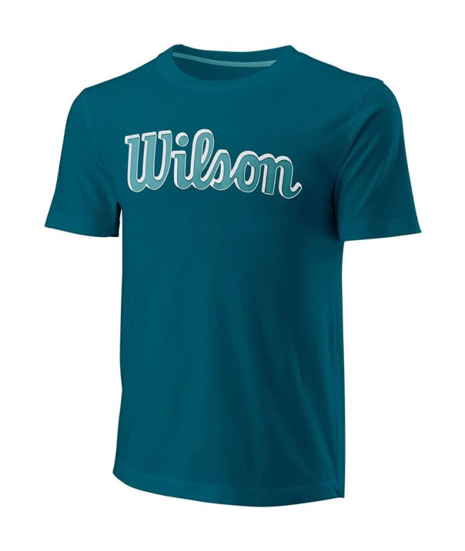 Camiseta Wilson Script ECO coton slimfit