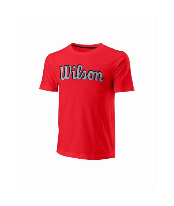 T-shirt Wilson Script ECO ECO coton slimfit