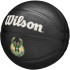 Bola de Basquetebol Wilson Nba Team Tribute Mini Preto Mil Bucks