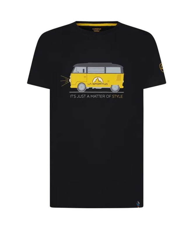 Camisola La Sportiva Van Mountain Homem Preto