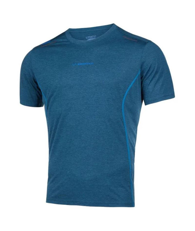 Camiseta de Trail La Sportiva Tracer Storm Azul Hombre