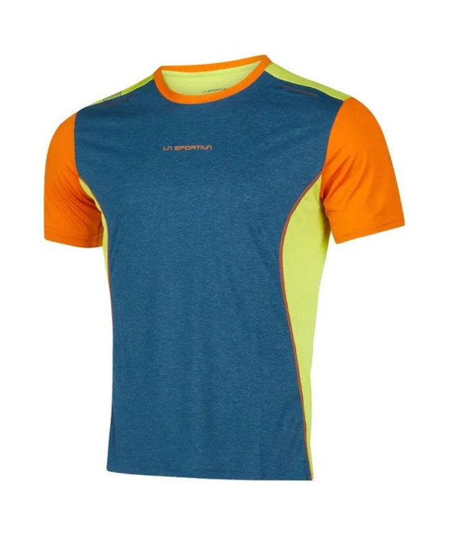 Trail running top La Sportiva Tracer Storm Blue Punch Homem