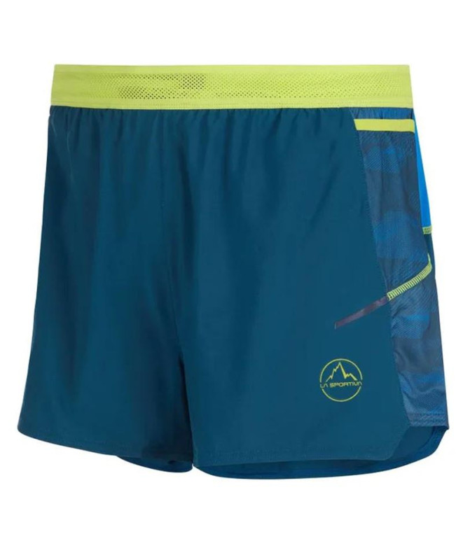 Trail Running Trousers La Sportiva Auster Short Storm Blue Man