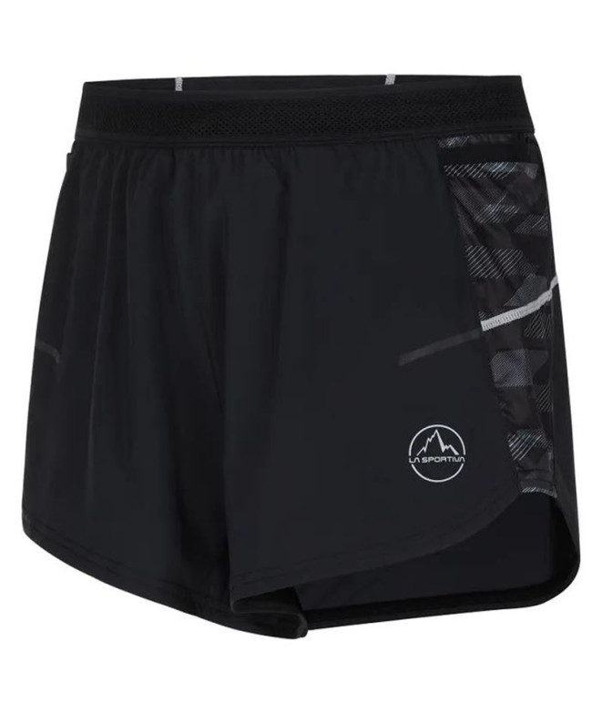 Trail Running Calças La Sportiva Auster Short Preto Homem