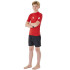 Camisola de surf Rip Curl Corps S/S Rash Vest Rapazes