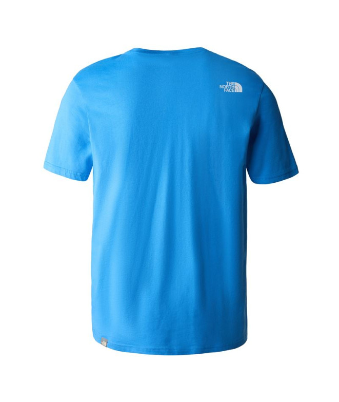 T-Shirt Montagne The North Face Easy Blue Man
