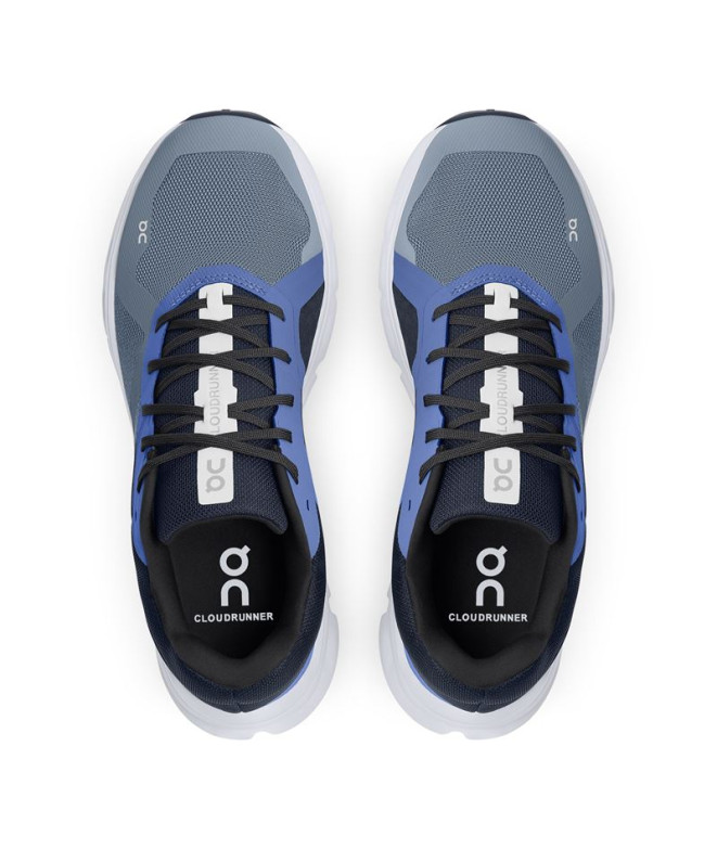 Zapatillas de Running ON Cloudrunner Azul Hombre