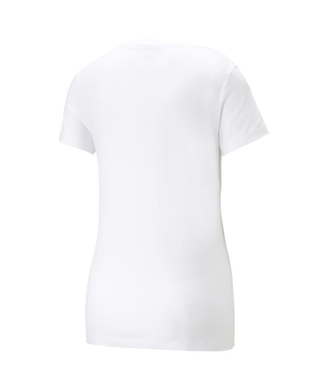 T-Shirt Puma Ess+ Nova Shine para mulher Branco