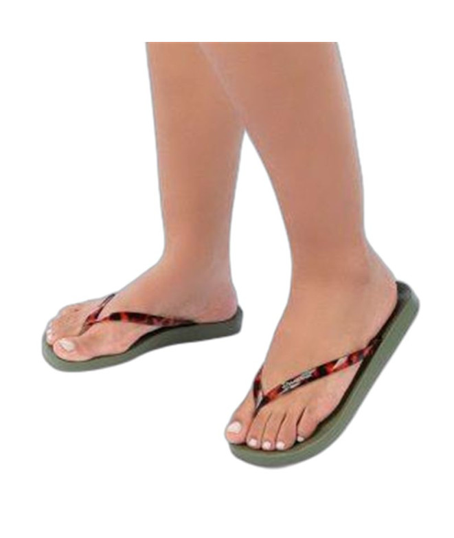 Chanclas Ipanema Connect Mujer Verde