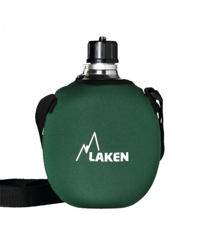 Cantil Laken Neoprene com tampa 1L Verde