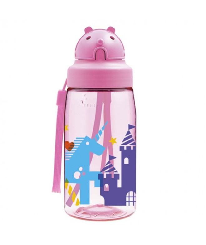 Botella Tritan Laken 0,45L Tapón OBY Princesi