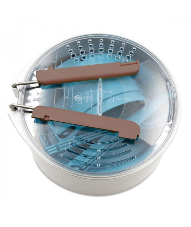 Laken Batterie en acier inoxydable.