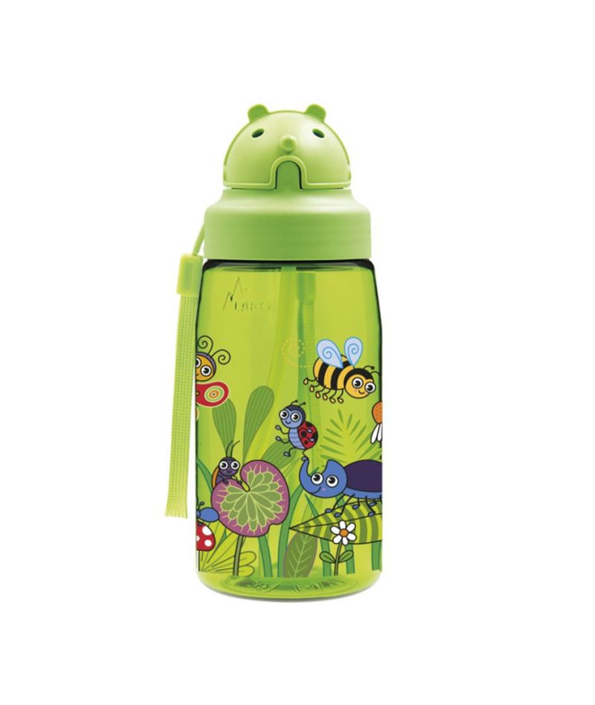 Garrafa Laken Tritan 0,45 L. Tampão OBY, Bugs