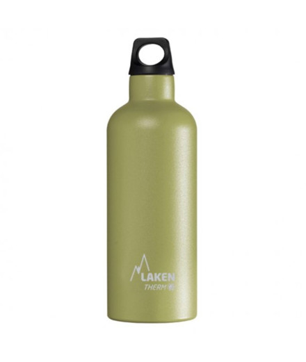 Garrafa aço inoxidável térmico 18/8 - 0,5L - Kaki
