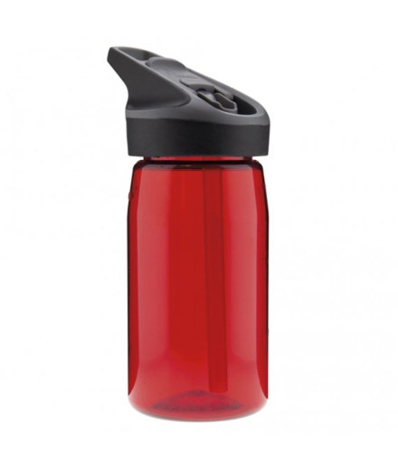 Bouteille Tritan 0.45 L. bouchon Rouge Jannu