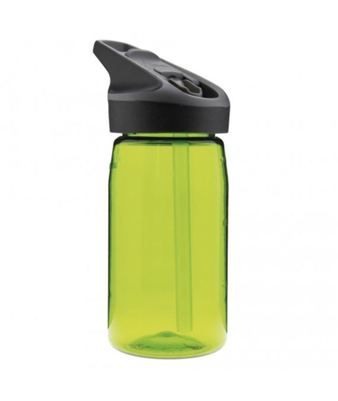 Botella Tritan 0.45 L. verde claro tapón Jannu