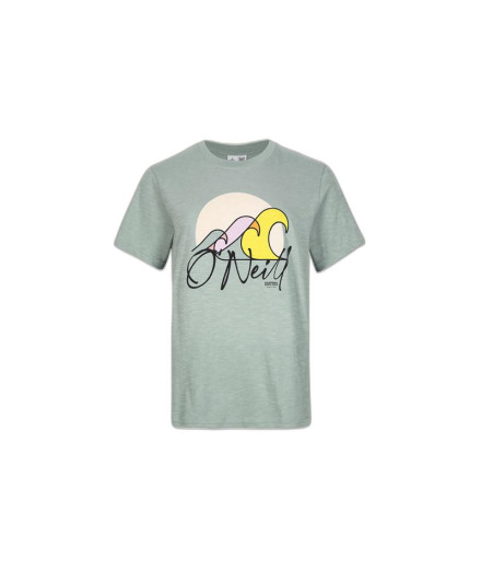 T-shirt O'Neill Luano Graphic Femme Gris