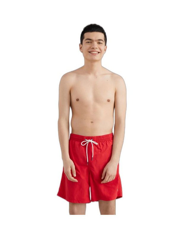 Maillot de bain O'Neill Vert Swim 16" Homme Rouge