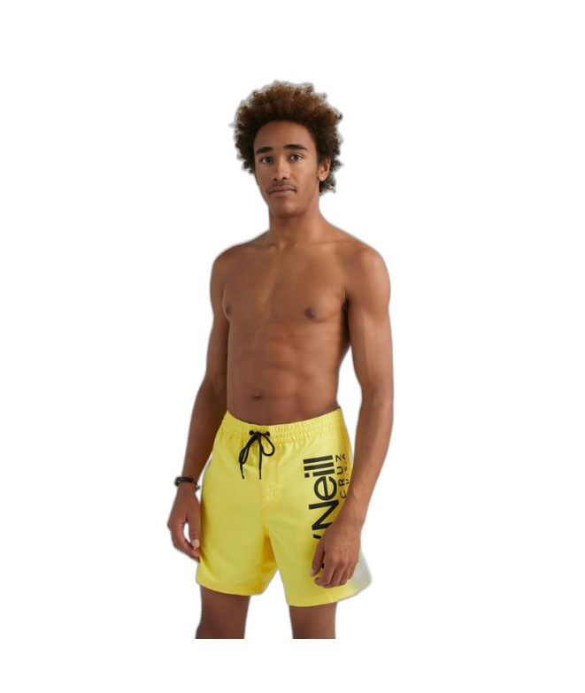 Bañador O'Neill Original Cali 16" Hombre amarillo