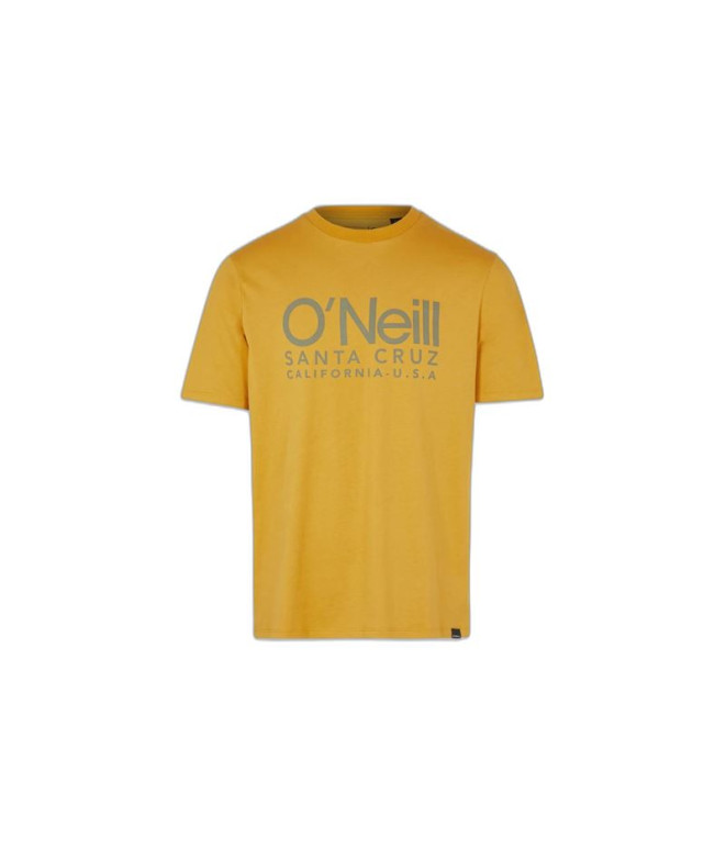 Camiseta O'Neill Cali Original Hombre Mostaza