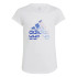 Camiseta adidas Graphic Niña Blanco