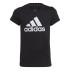 T-shirt adidas Essentials Big Logo T-Shirt preta para rapariga