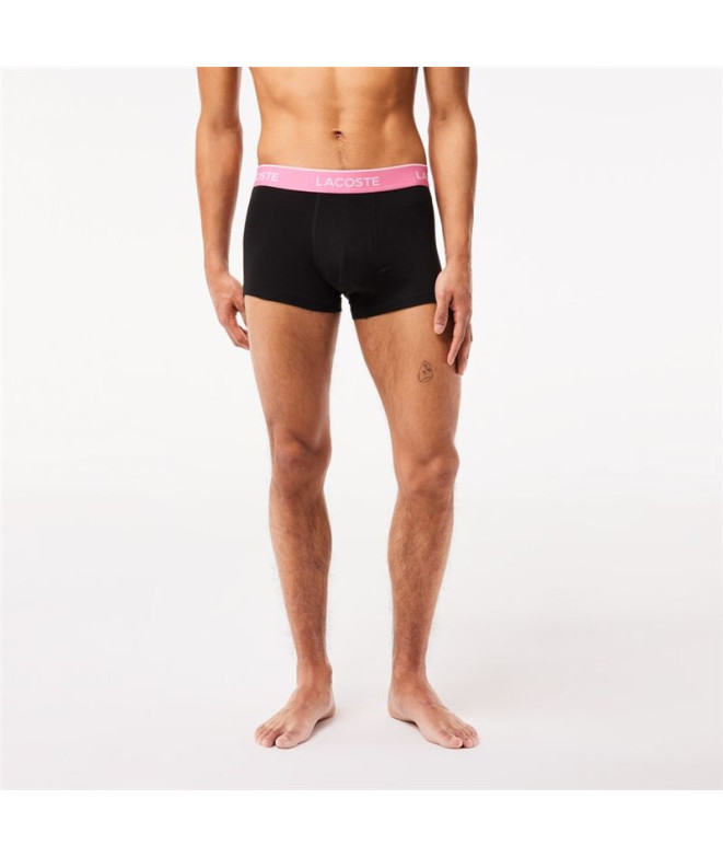Calzoncillos Lacoste 3PK Contrasting Waistband...