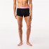 Slip Lacoste 3PK Ceinture Contraste Noir Homme