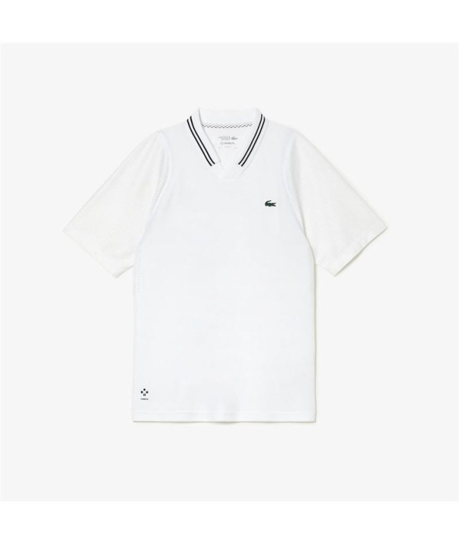 Polo Lacoste Ténis × Daniil Medvedev Branco...