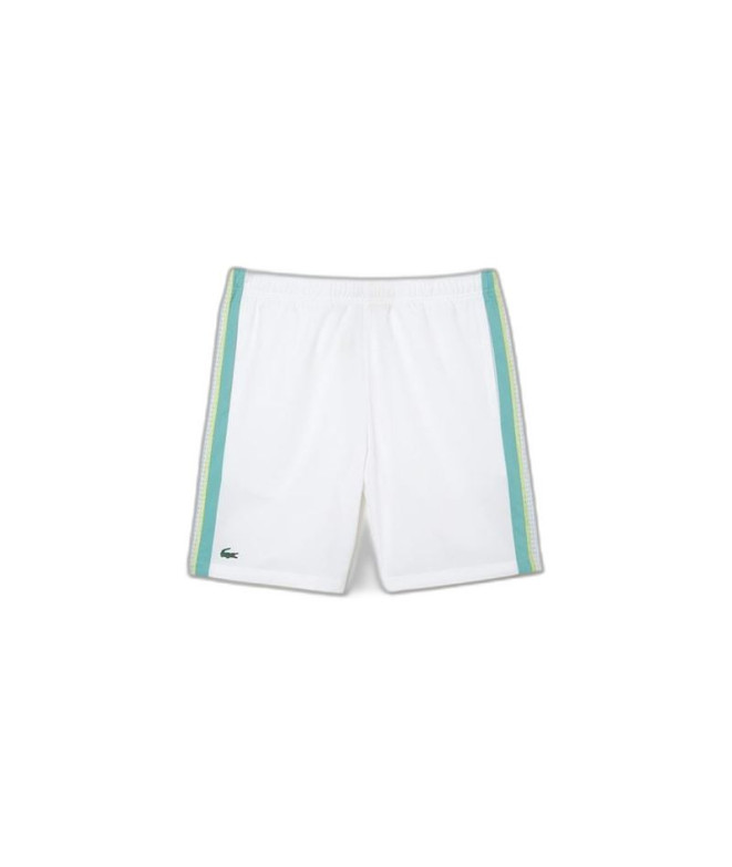 Pantalones Lacoste Sport Regular Fit Tennis Blanco Hombre
