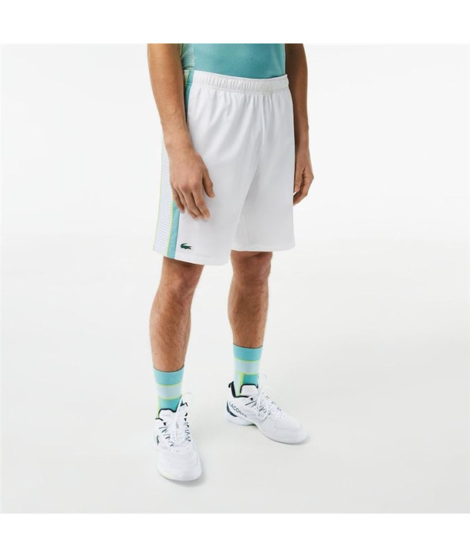 Calças Lacoste Sport Regular Fit Tennis White...