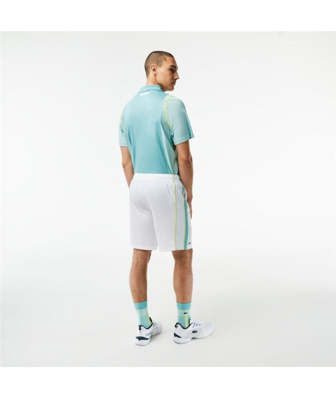 Calças Lacoste Sport Regular Fit Tennis White...