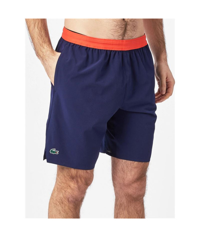 Calças Lacoste Sport x Novak Djokovic Regular Fit Stretch Men's Blue