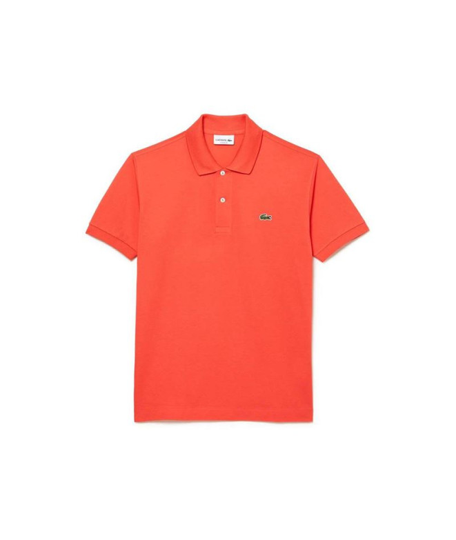 Polo Lacoste Fit L.12.12 Laranja Homem