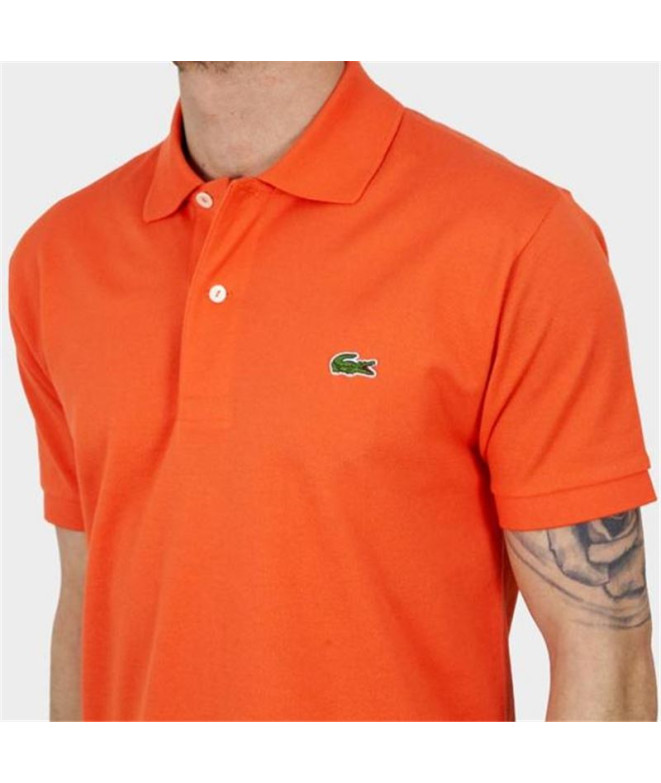 Polo Lacoste Fit L.12.12 Naranja Hombre