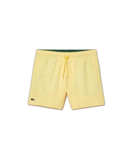 Fato de banho Lacoste Amarelo claro de secagem rápida Homem