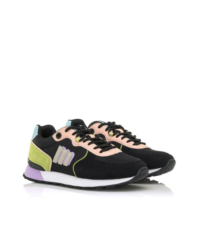 Sapatilhas Mustang Attitude Nole Preto Mulher