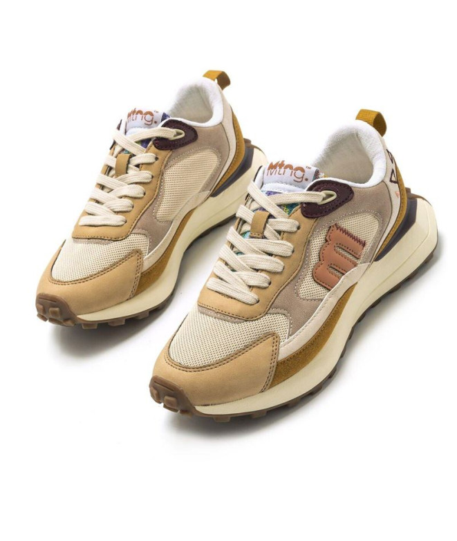 Zapatillas Mustang Attitude Sofy Camel Mujer
