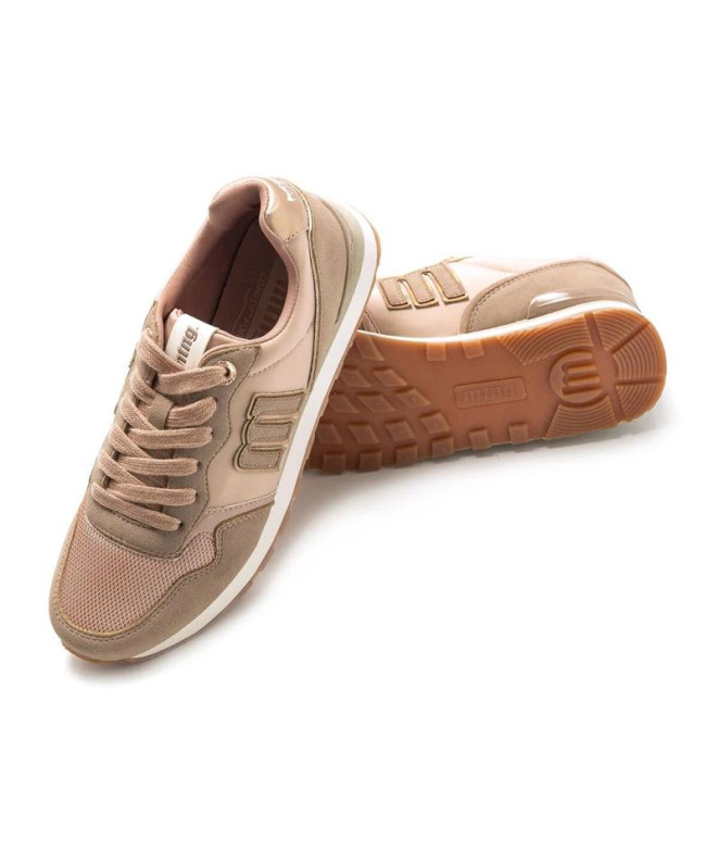 Zapatillas Mustang Attitude Paty Nude Mujer