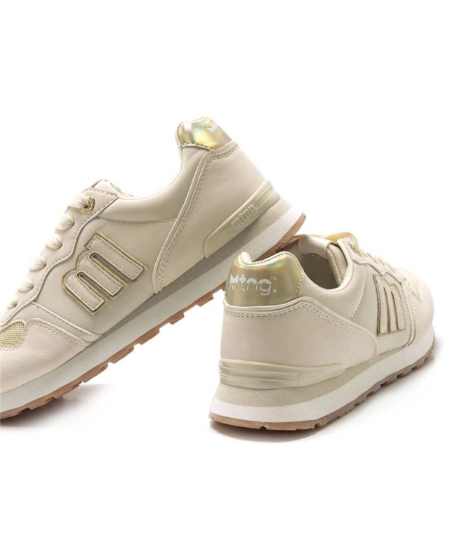 Zapatillas Mustang Attitude Paty Crudo Mujer