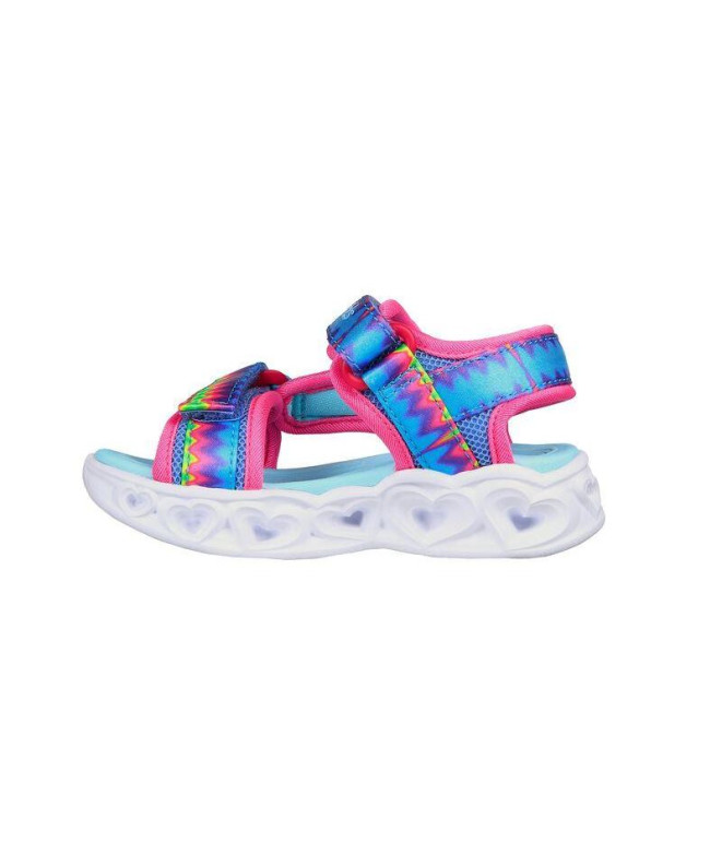 Sandálias Skechers Luzes do coração - Miss V Girl