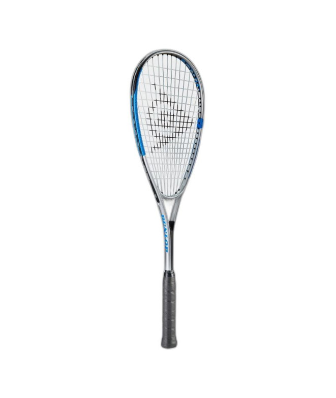 Raquete de squash Dunlop Sonic Lite Ti Gun Metal / Azul / Branco