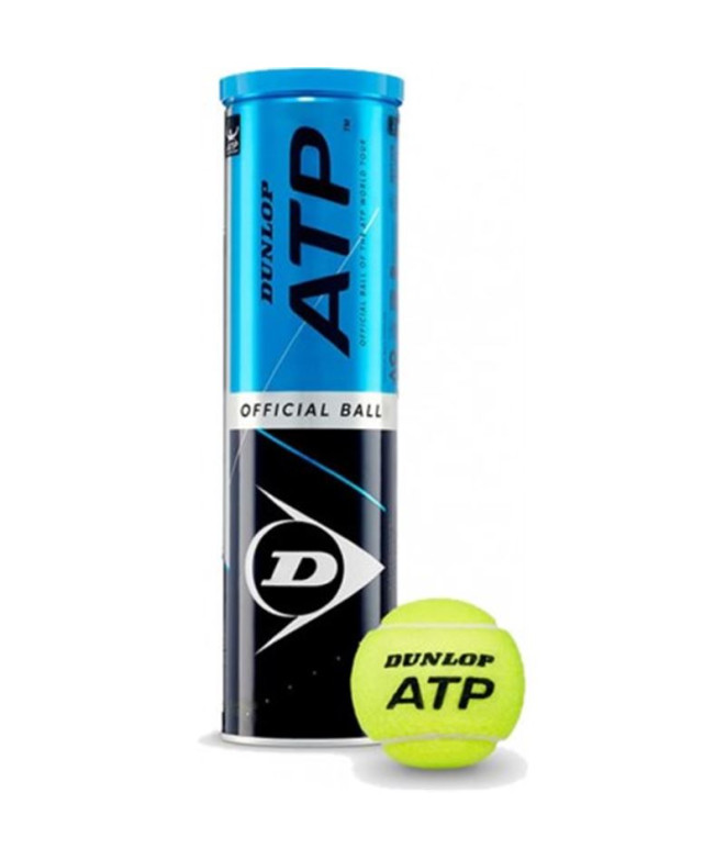 Tubo de Pelotas de Tenis Dunlop ATP Official