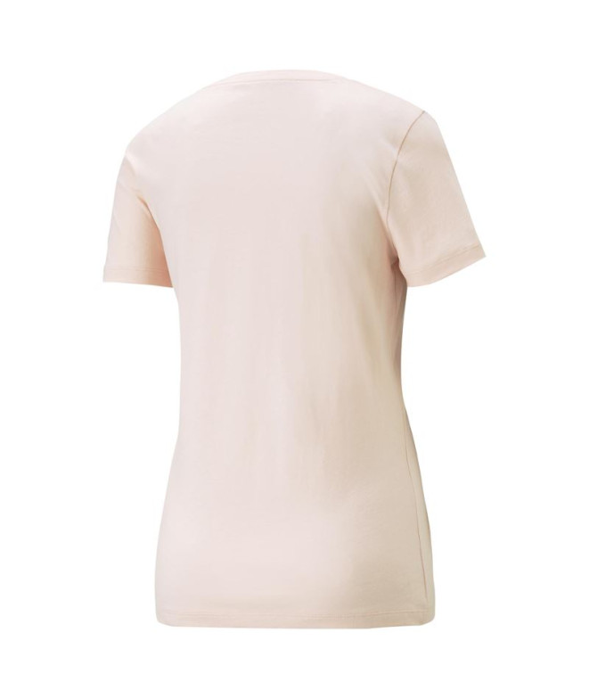 T-shirt Puma Ess+ Animal para mulher Rose Dust