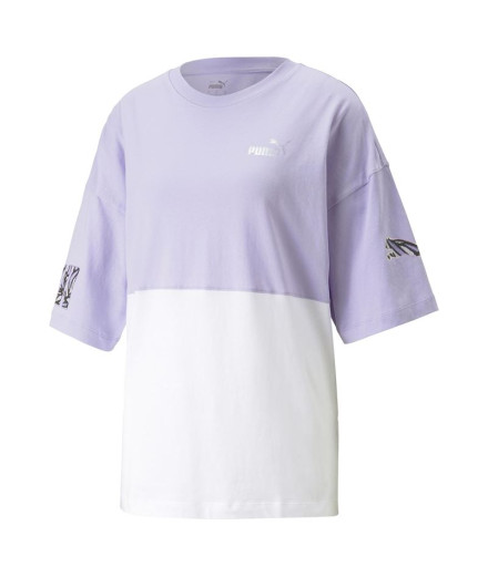 Top Puma Power Nova Shin Feminino Vivid Violet Top Puma Power Nova Shin Feminino Vivid Violet