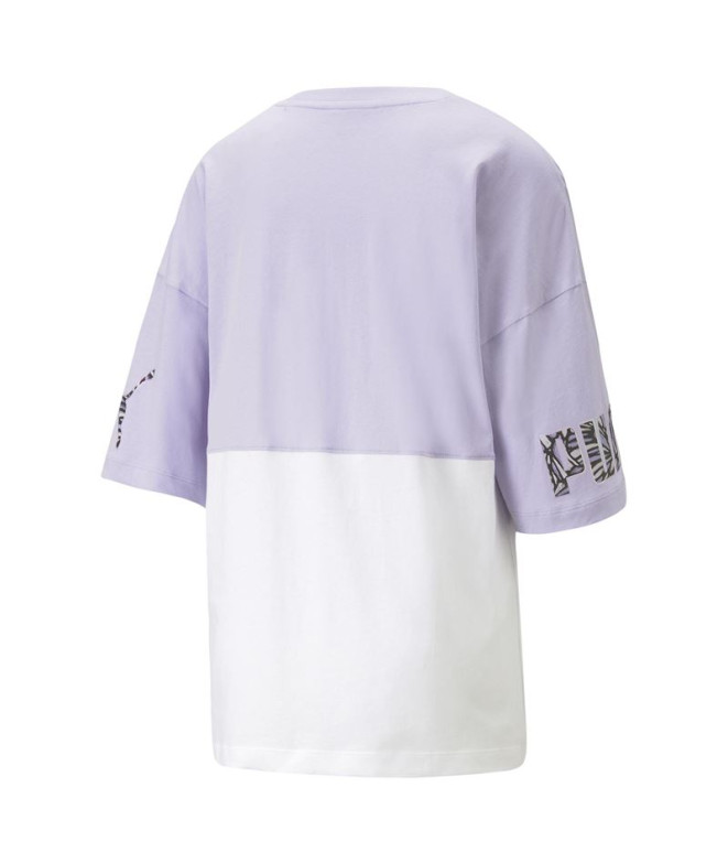 Top Puma Power Nova Shin Mujer Vivid Violet