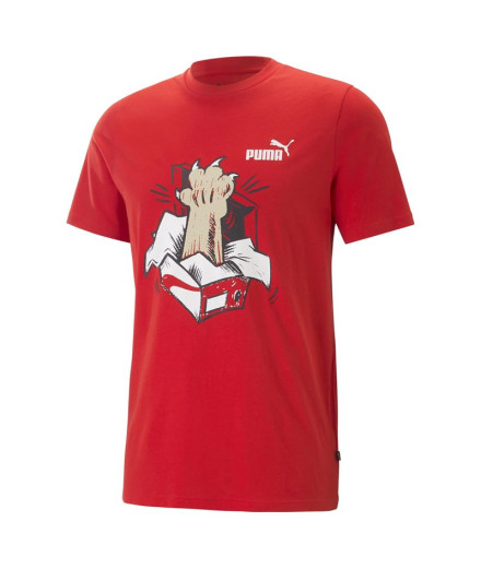 Camiseta Puma Graphics Sneaker For All Time Vermelho Camiseta Puma Graphics Sneaker For All Time Vermelho