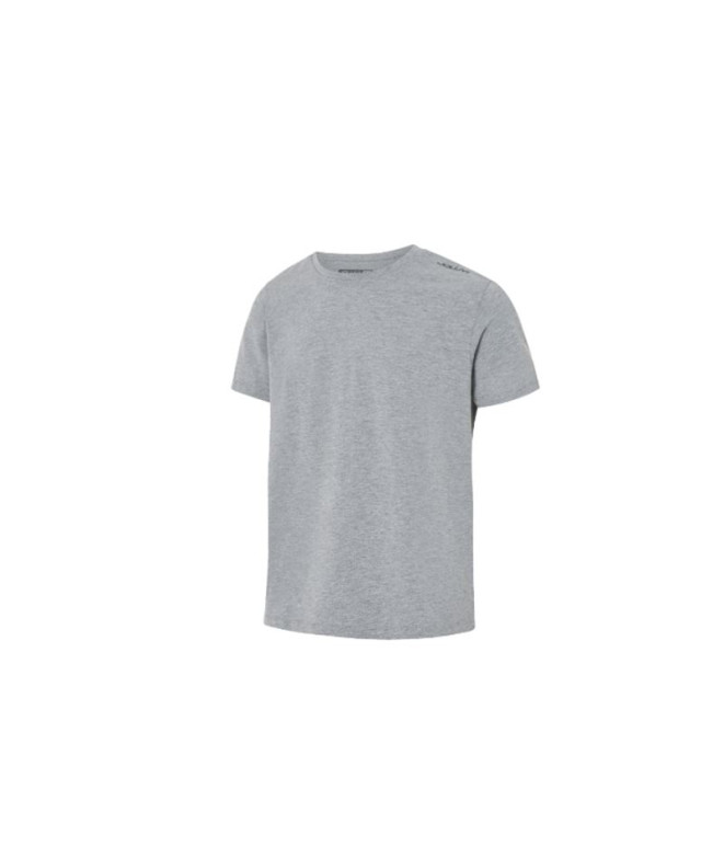 T-shirt Joluvi Gris peigné Homme