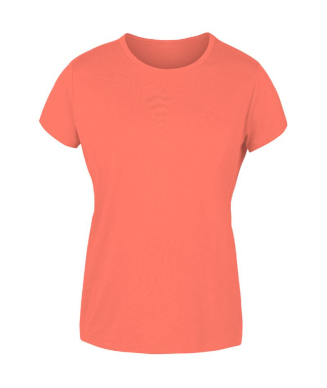 Camiseta de Montaña Joluvi Combed Cotton Coral Mujer